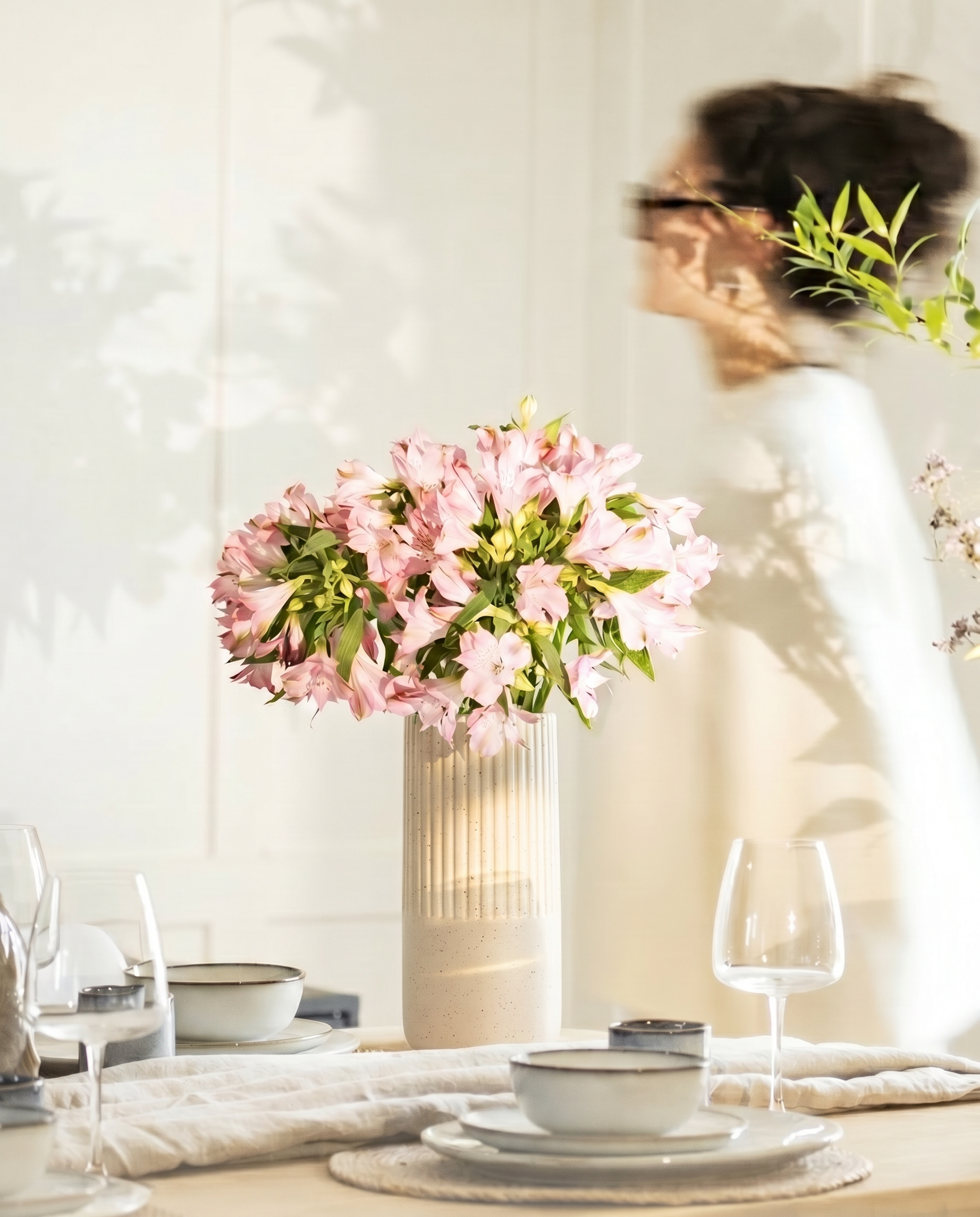 feey Keramik-Vase (Rilio | 21 cm)